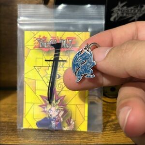 Blue Eyes White Dragon earring - Yugioh
